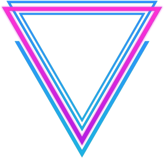 Triangle Vector Png Hd (navy, purplish red, black, violet, greenish blue)