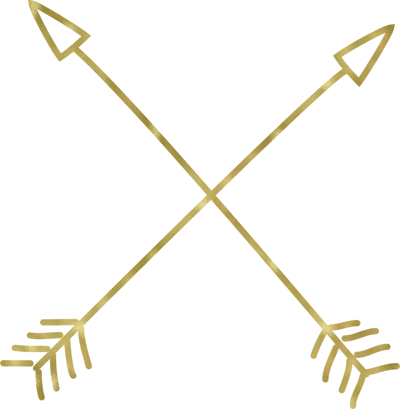 Tribal Arrow Png Image (black)