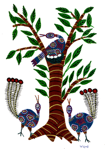 Tribal Art Png (black)