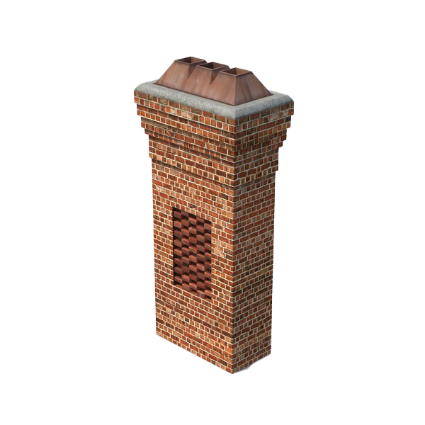 Brick Chimney Png Clipart (white, lavender, gray, olive)