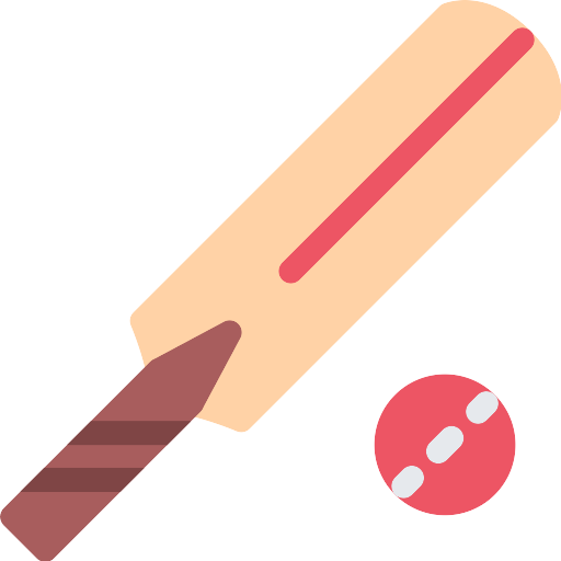 Cricket Sport Bat Png File (olive, gray, black, salmon, pink)