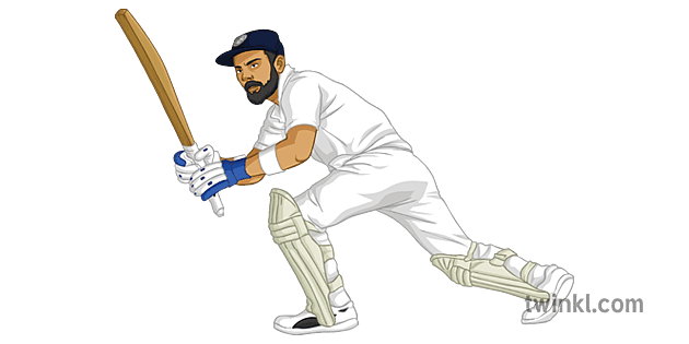 Cricket Sport Player Png File (gray, white)