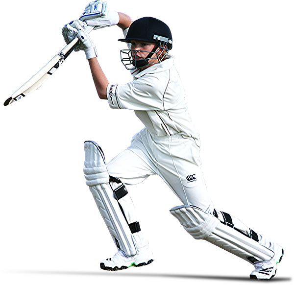 Cricket Sport Player Transparent (black, gray, white)