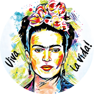 Frida Kahlo Cartoon Png Free Download (black, white)