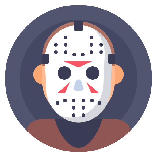 Friday Halloween Jason Movie Free Png Icon Download (indigo, white, black, gray, lavender)