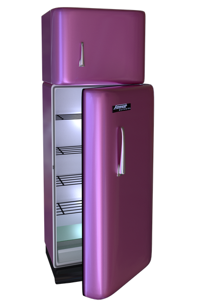 Fridge Png Free Download (indigo, black)