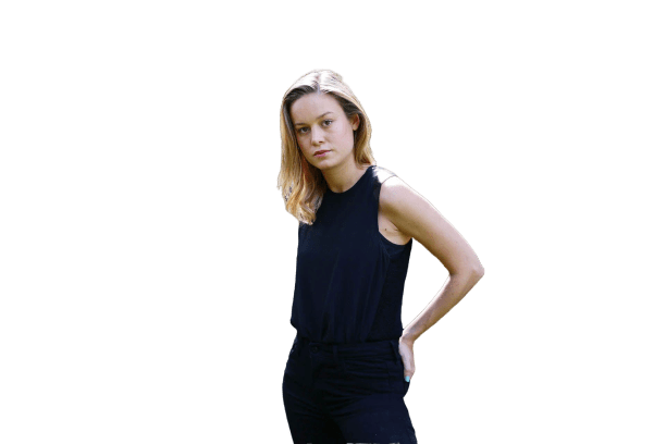 Brie Larson Png Clipart (black, gray)