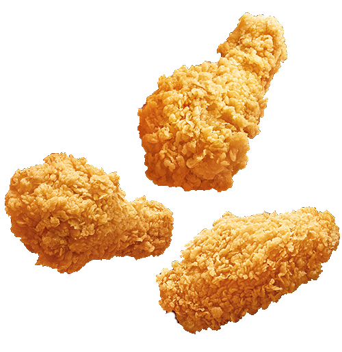 Fried Chicken Wings Png Picture (white)