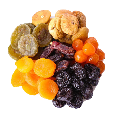 Dried Fruits Png File (black, orange)