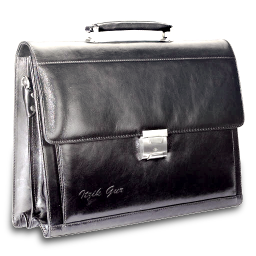 Briefcase Business Elder Free Png Icon Download (gray, indigo, black, white)