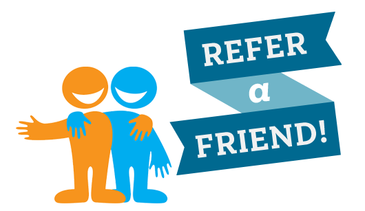 Friend Png (teal, orange, white, silver, greenish blue)