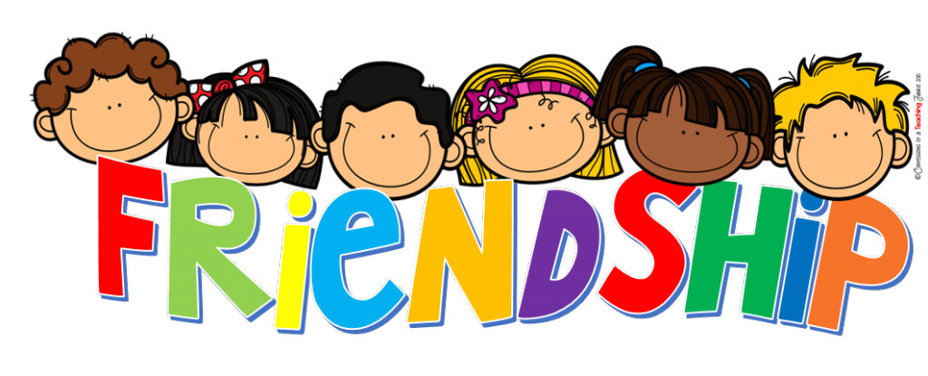 Friendship Png Images (gold, black, red, salmon, pink)