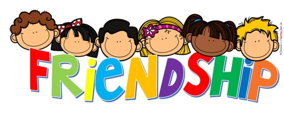 Friendship Png Transparent Image (salmon, red, black, gold, pink)