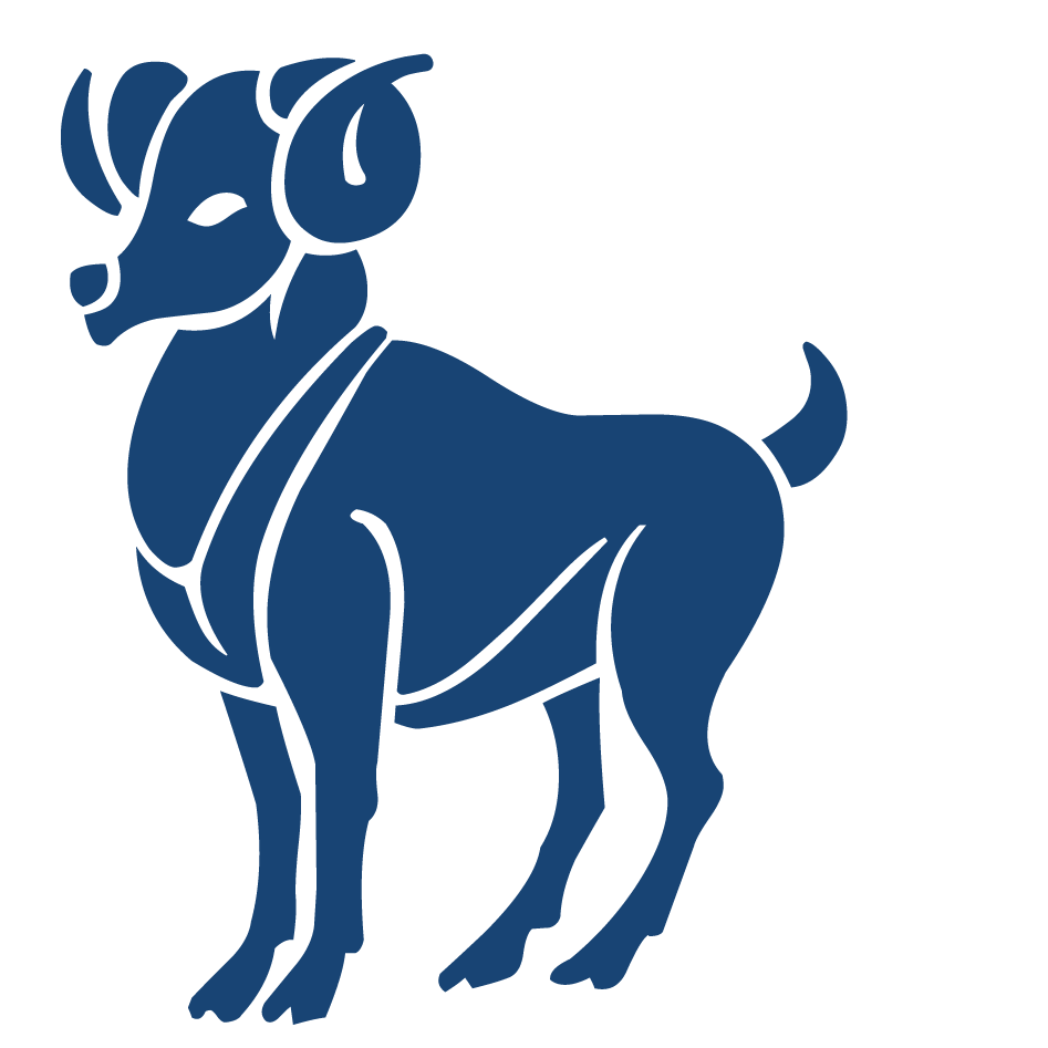 Aries Png Image (white, indigo, black, teal)