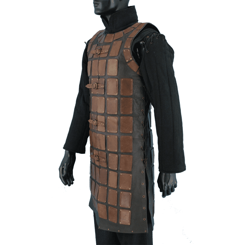 Brigandine Armor Png (black, gray)