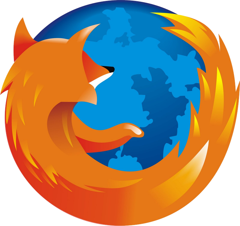 Original Firefox Logo Transparent Png (teal, black, chocolate)