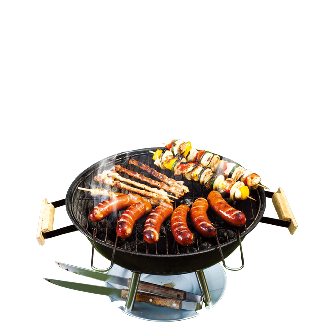 Grill Png Clipart Background (black, white)