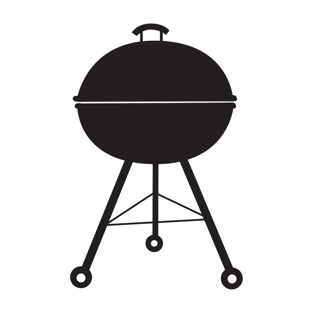 Grill Png Image (black)