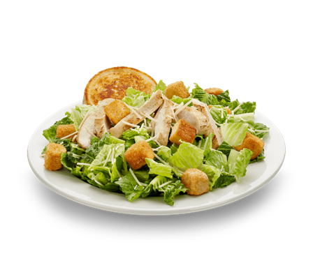 Grilled Chicken Caesar Salad Png (black, beige)