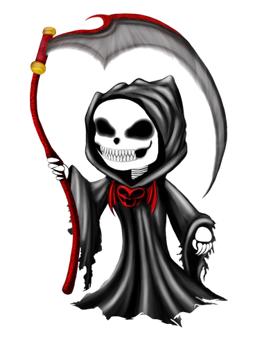 Grim Reaper Png Free Download (black)