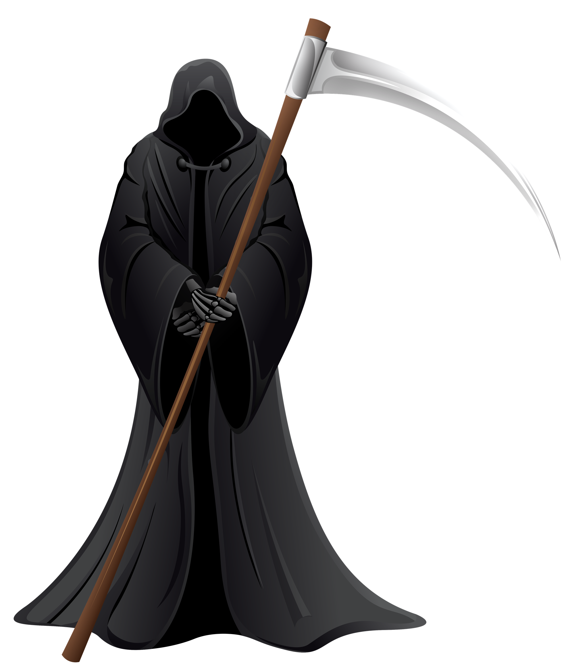 Grim Reaper Png Photo (indigo, black)