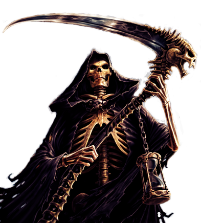 Grim Reaper Png Pic (black)