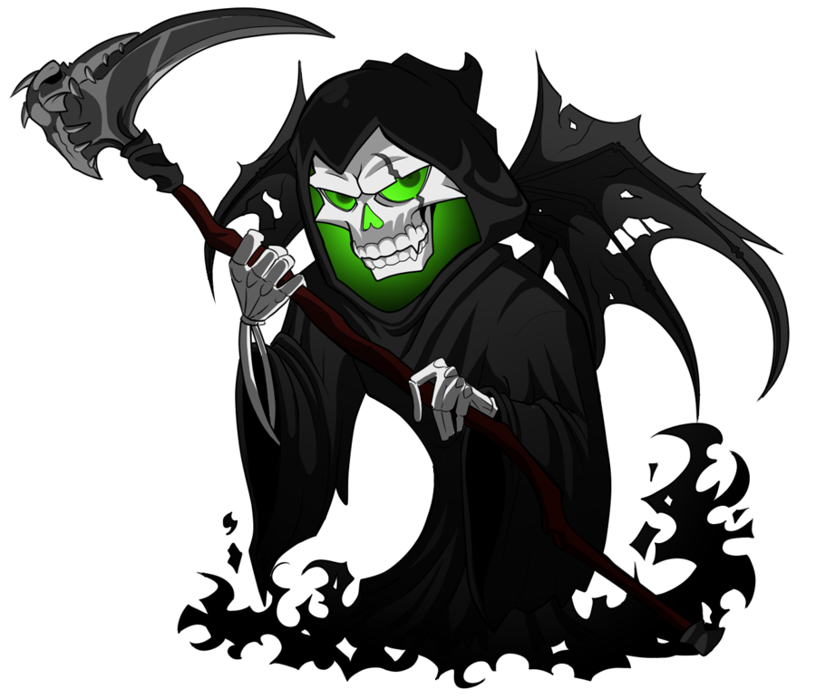 Grim Reaper Png Picture (black)