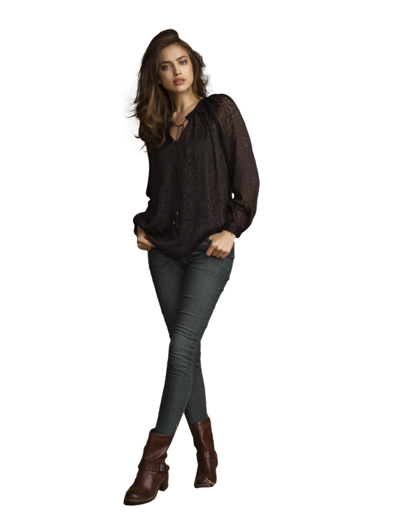 Irina Sheik Png Isolated Hd (black)