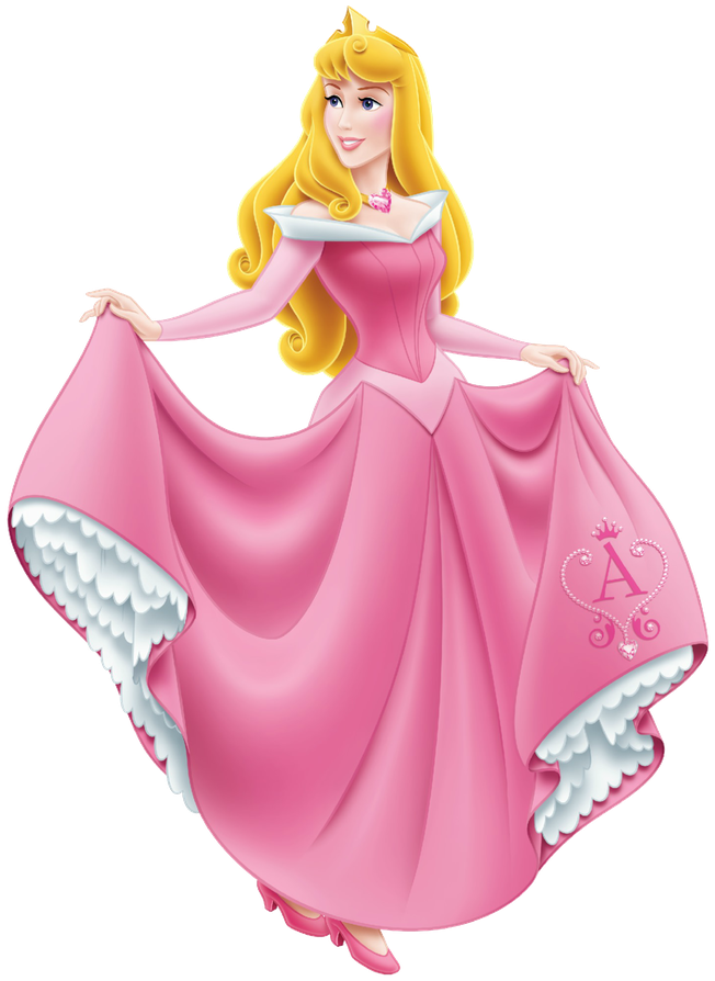 Princess Aurora Png Background Image (black, salmon, plum)