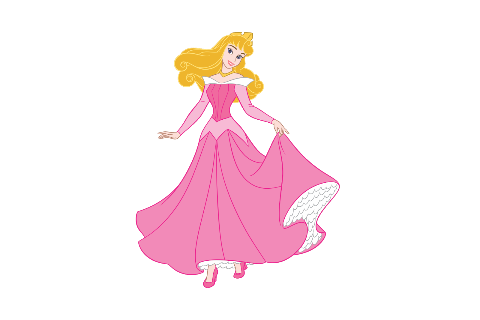 Princess Aurora Transparent Images Png (black, plum)