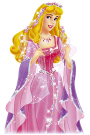 Princess Aurora Transparent Png (gray, plum, pink, black)