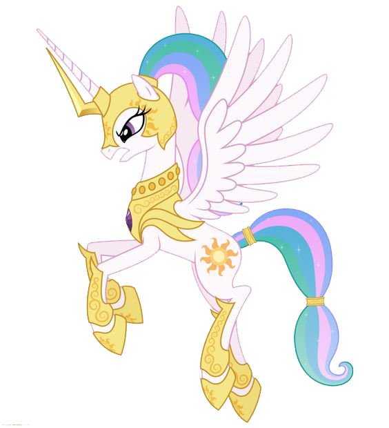 Princess Celestia Png Photos (white)