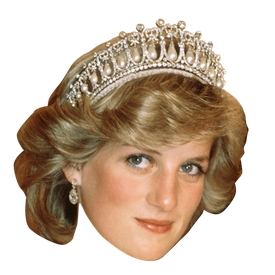 Princess Diana Png Photo (black, maroon)