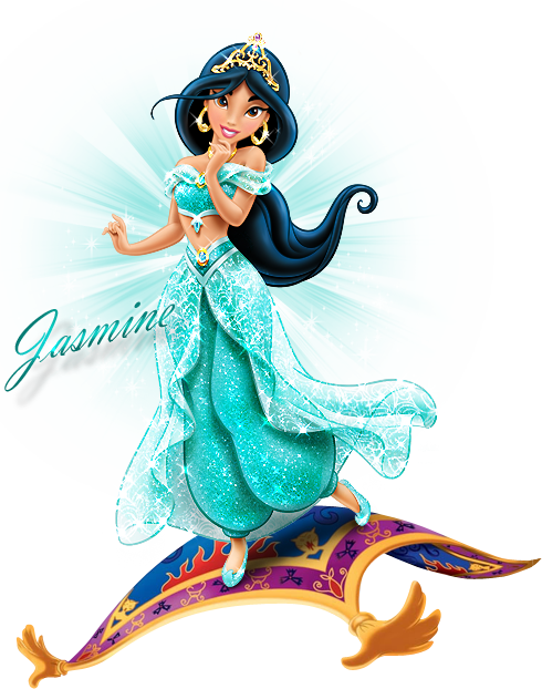 Princess Jasmine Png Image Hd (greenish blue, mint, white)