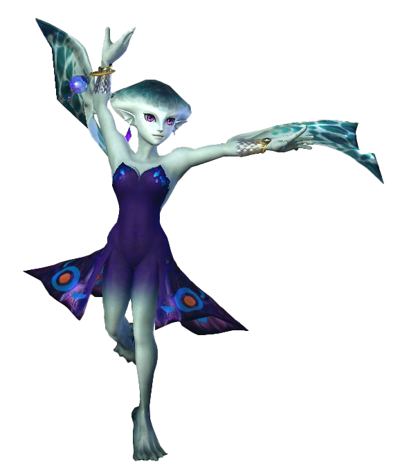 Princess Ruto Png File (indigo, white)