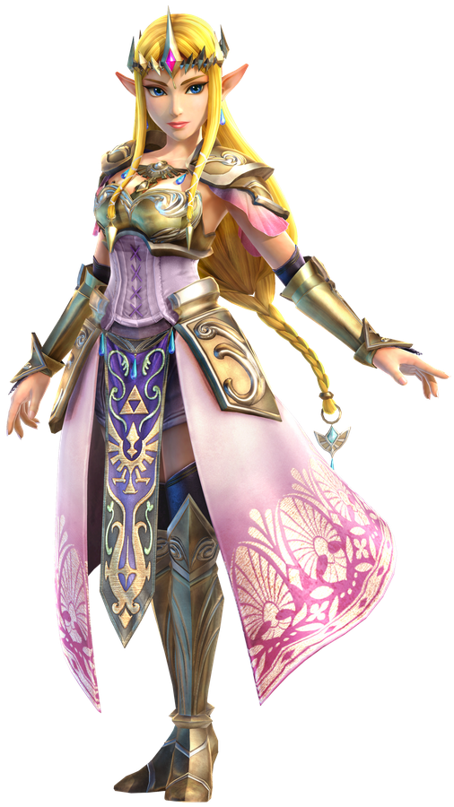 Princess Zelda Png Photo (indigo, pink, black, beige)