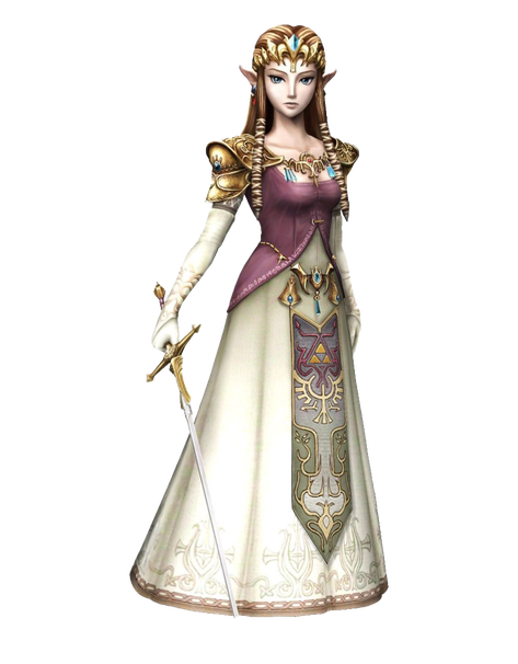 Princess Zelda Png Photos (black, white)