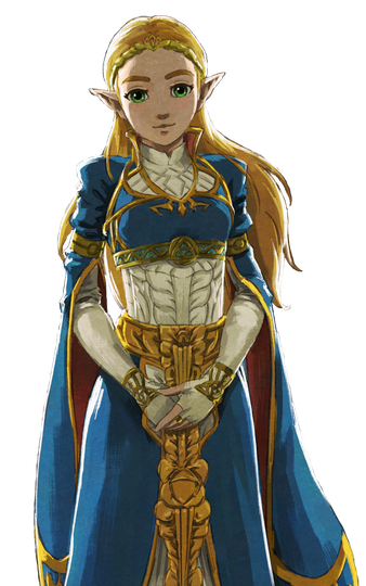 Princess Zelda Png Transparent Image (navy, teal, black)