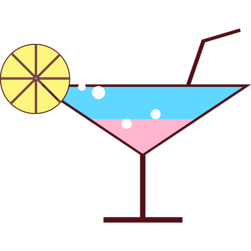 Drink 1 Free Png Icon Download (pink, maroon, black, greenish blue, gray)