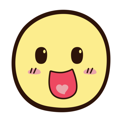 Grinning Face With Big Eyes Free Png Icon Download (pink, salmon, beige, black)