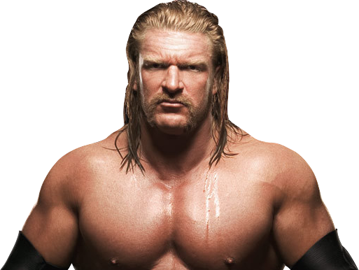 Triple H Png Image (black, pink, white)