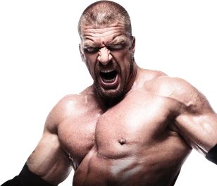 Triple H Png Photo (black, beige)