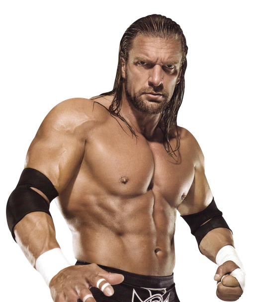 Triple H Png Picture (black, salmon, white)