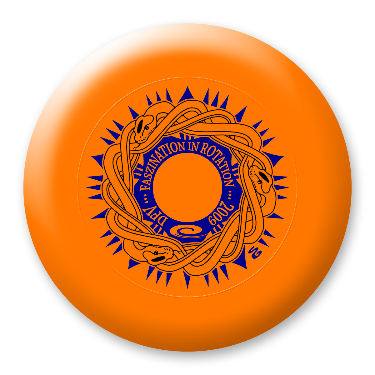 Frisbee Png Isolated Free Download (black, orange, white)