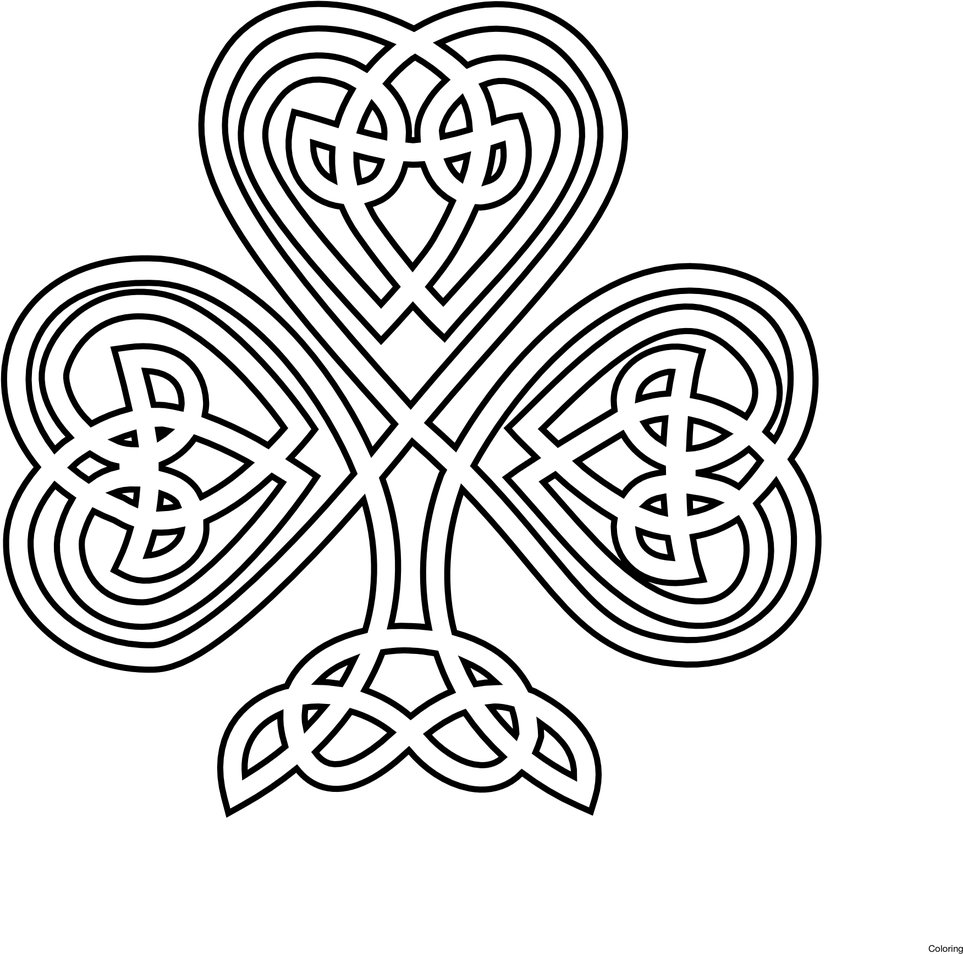 Irish Art Png Hd (white, black)