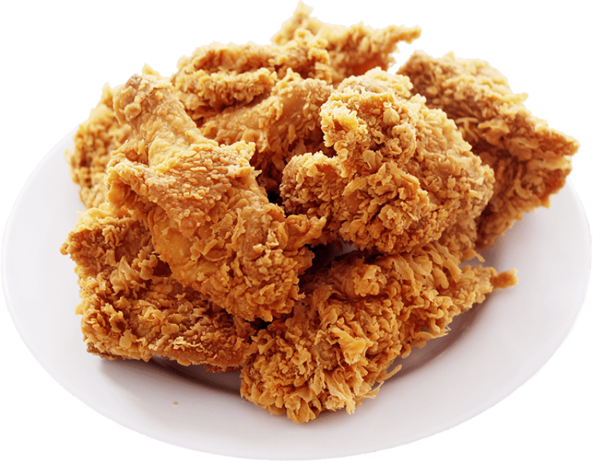 Crispy Popeyes Fried Chicken Png File (lavender, gray, beige)