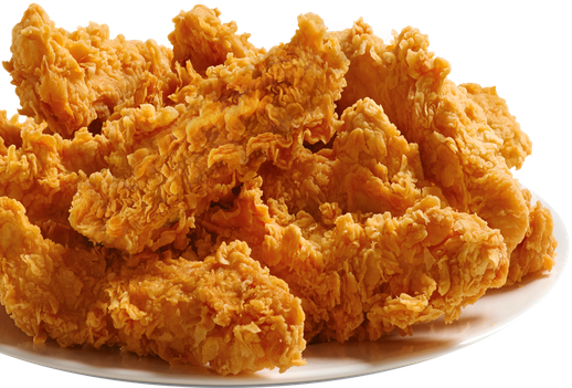 Crispy Popeyes Fried Chicken Png Photos (black, olive, maroon, chocolate)