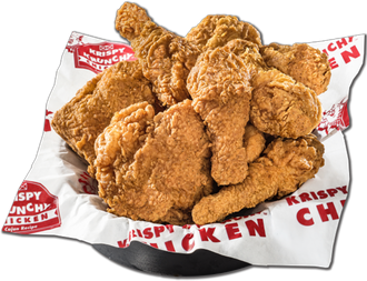 Crispy Popeyes Fried Chicken Png Pic (lavender, black, white)