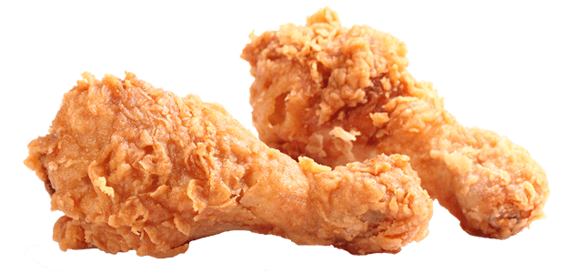 Crispy Popeyes Fried Chicken Transparent Png (gray)