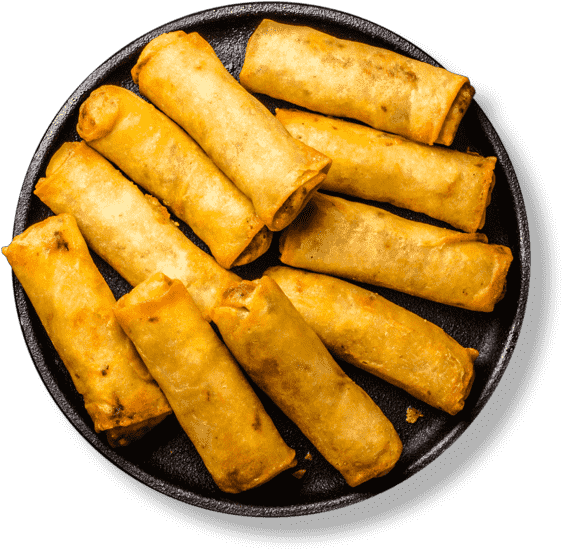 Crispy Spring Rolls Png Clipart (black, gray)